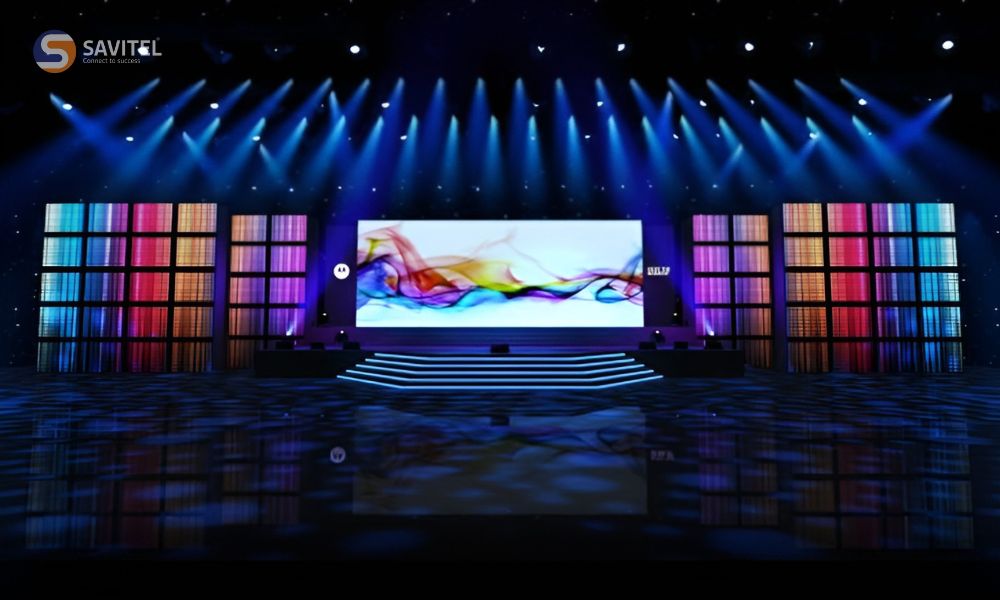 Backdrop màn hình LED mang đến trải nghiệm hình ảnh sắc nét cho sự kiện