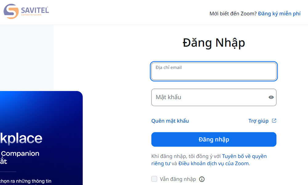 Truy cập vào ứng dụng Zoom trên máy tính