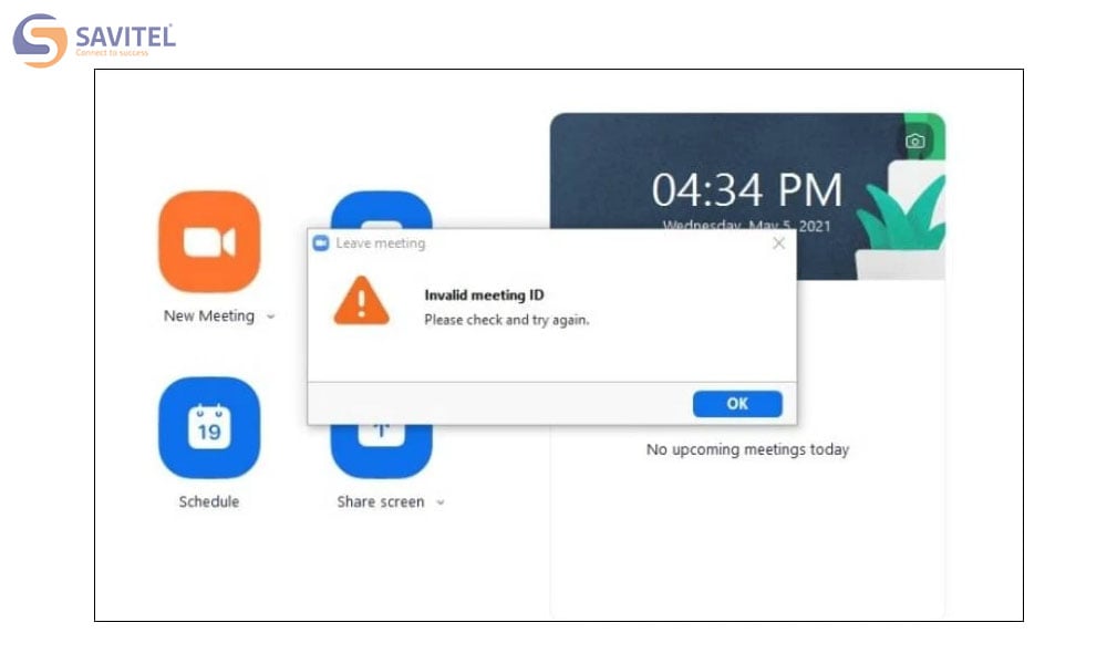Có vô số các nguyên nhân làm lỗi Invalid Meeting ID xuất hiện