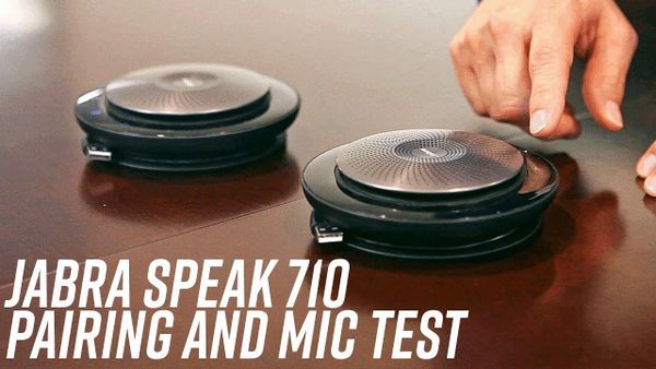 Tính năng loa hội nghị Jabra Speak 710