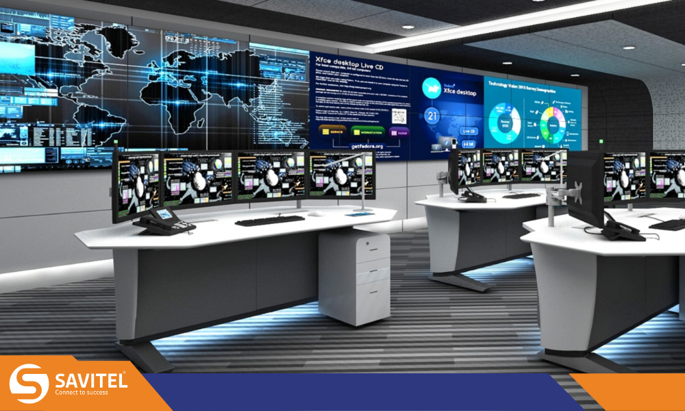 Màn hình LED trung tâm SOC, NOC là gì?
