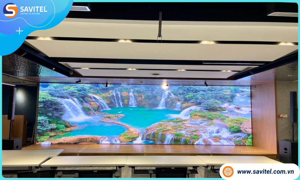 dự án màn hình LED mà SAVITEL triển khai tại Tuyên Quang
