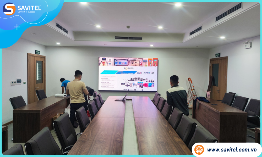 Quy trình tư vấn và thi công lắp đặt màn hình LED của SAVITEL