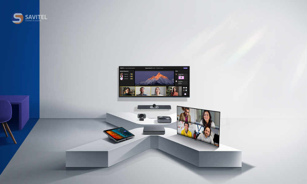 Giải pháp hội nghị truyền hình Maxhub Solutions cho Microsoft Teams