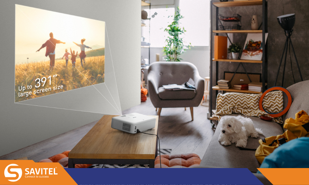 Máy chiếu xem phim tại nhà là gì