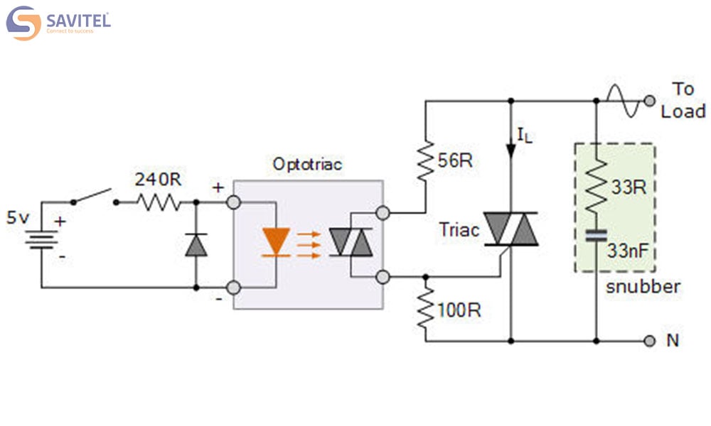 Mạch Opto triac