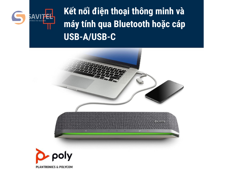 Đặc điểm sản phẩm Loa Hội Nghị Poly Sync 60