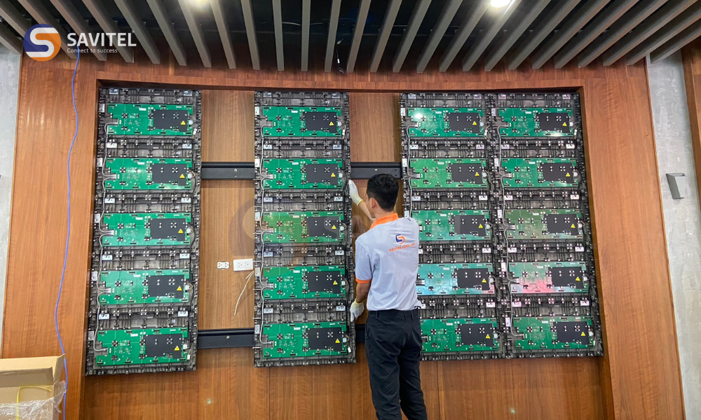 Quy trình tiếp nhận sửa chữa màn hình LED Qiangli của SAVITEL