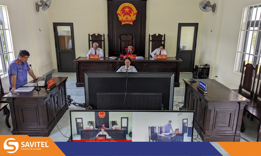 Nhu cầu về thiết bị truyền hình trực tuyến cho tòa án