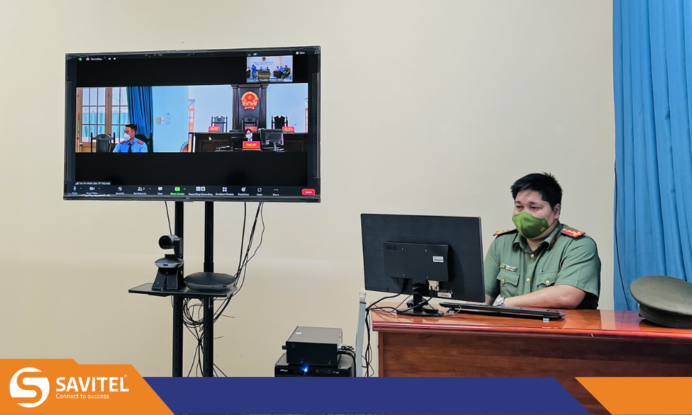 Một số thiết bị cần thiết cho phiên tòa trực tuyến