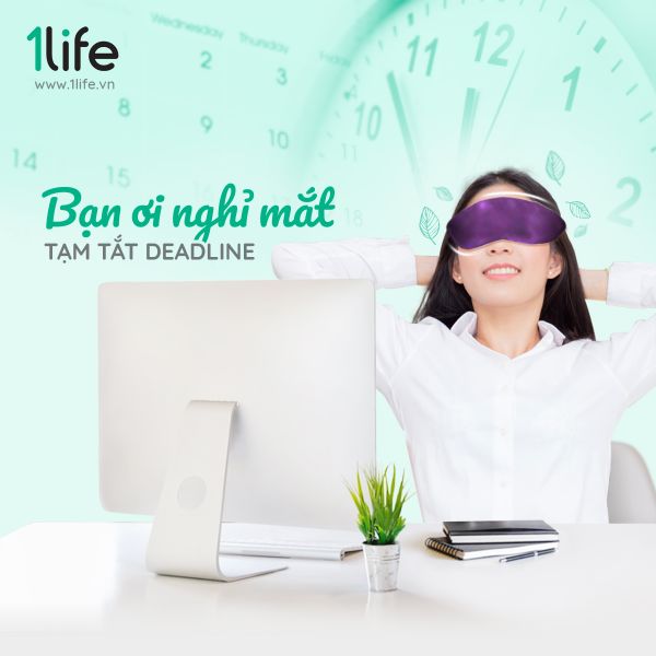 7 cách giảm mỏi Mắt cho dân văn phòng