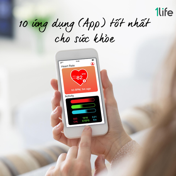 10 ứng dụng (app) tốt nhất cho sức khỏe