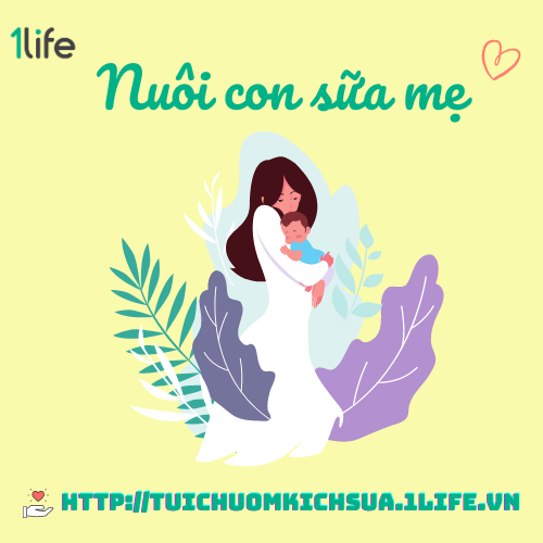 Lợi ích của việc nuôi con bằng sữa mẹ