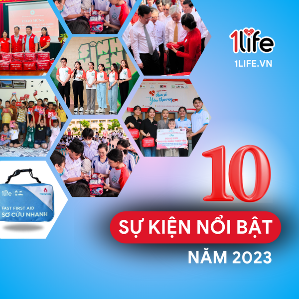 10 SỰ KIỆN NỔI BẬT CỦA 1LIFE NĂM 2023