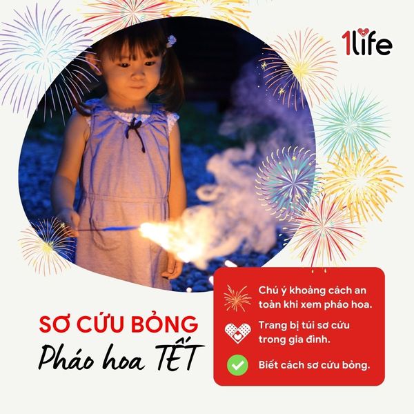 SƠ CỨU BỎNG MÙA PHÁO HOA TẾT