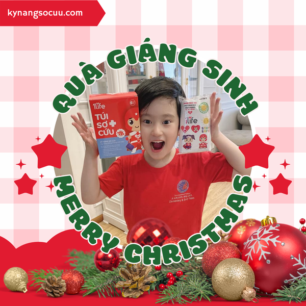 Cảm ơn Ông Già Noel vì Túi Sơ Cứu năm ngoái