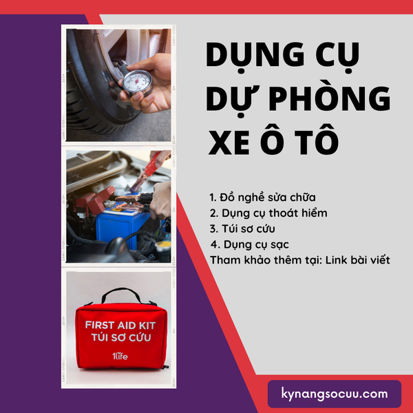 DỤNG CỤ DỰ PHÒNG XE Ô TÔ