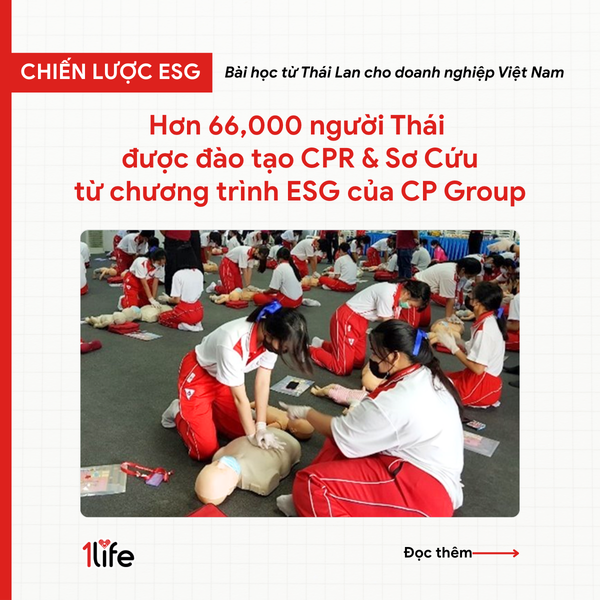 CPR & Sơ cứu – Hành động nhỏ, tác động lớn trong chiến lược ESG của doanh nghiệp
