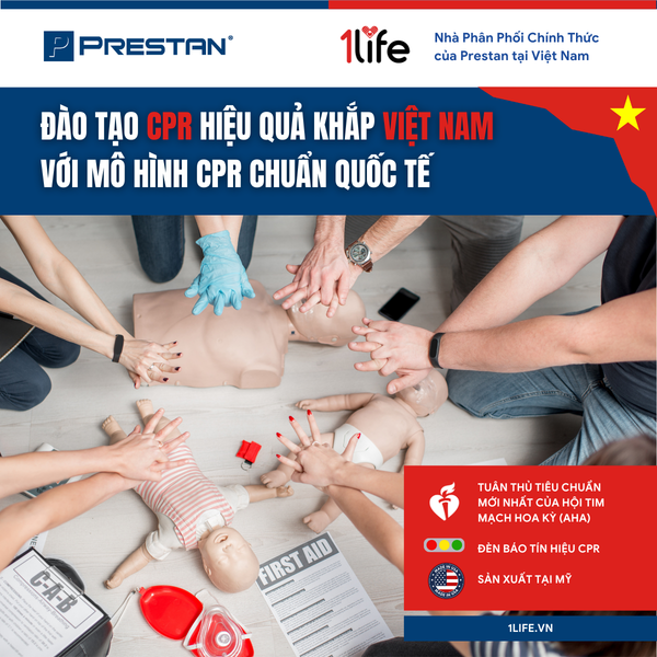 1Life trở thành nhà phân phối chính thức của Prestan tại Việt Nam