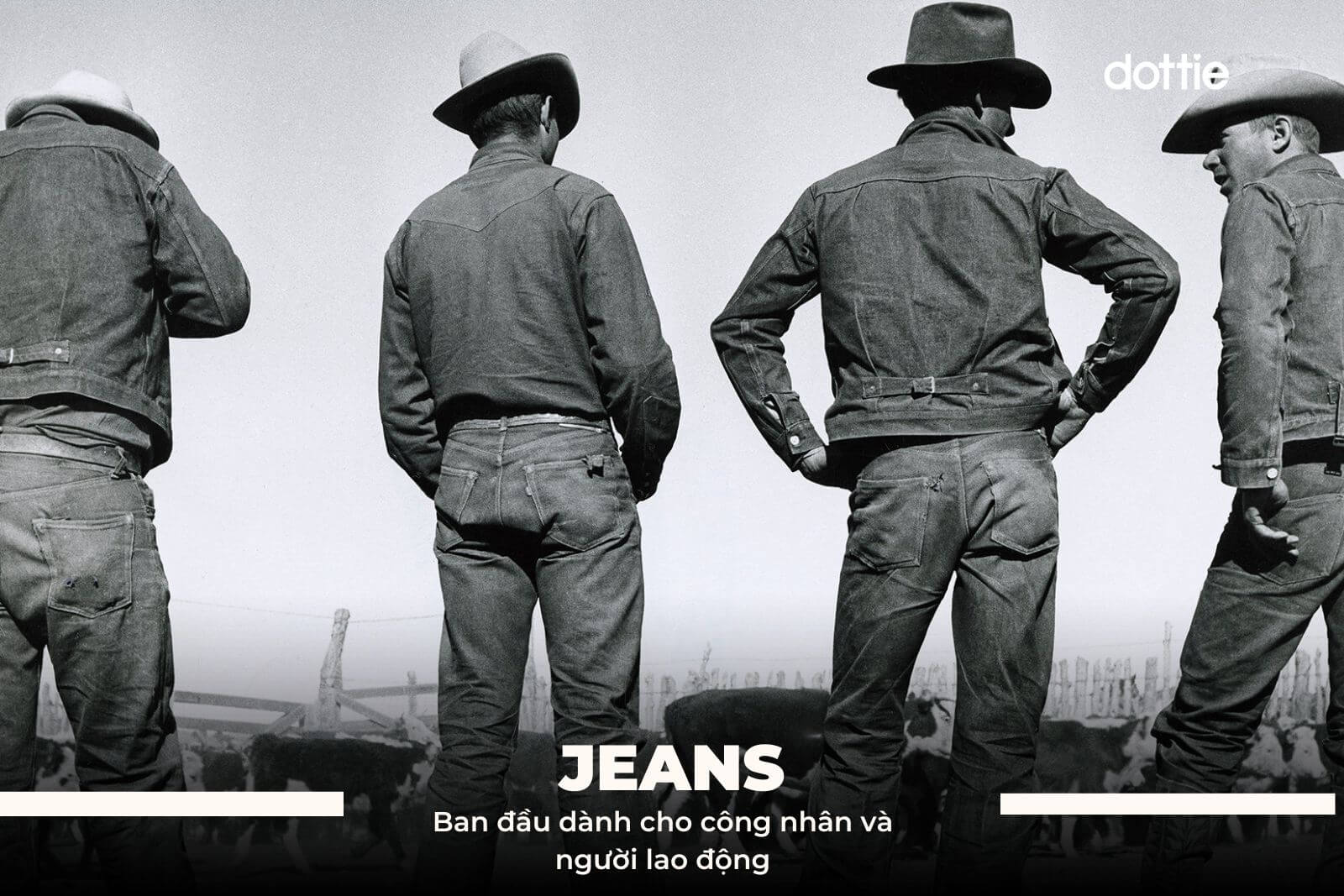 Jeans dành cho người lao động