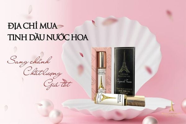 Nước hoa Aroma được nhiều khách hàng ưa thích sử dụng