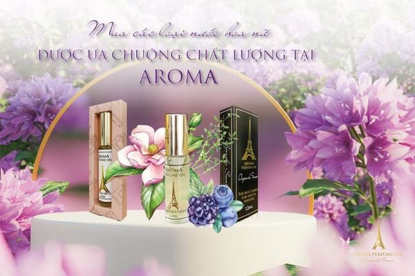 Mua nước hoa nữ chính hãng ở Aroma