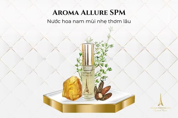 Tinh dầu nước hoa nam mùi nhẹ nhàng Aroma Allure SPM