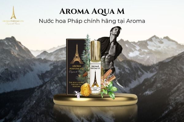 Aroma Aqua M là một sản phẩm nước hoa mang hơi thở của vùng Địa Trung Hải