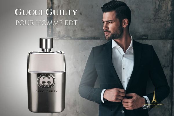 Nước hoa nam thơm lâu mùi gỗ Gucci Guilty Pour Homme EDT