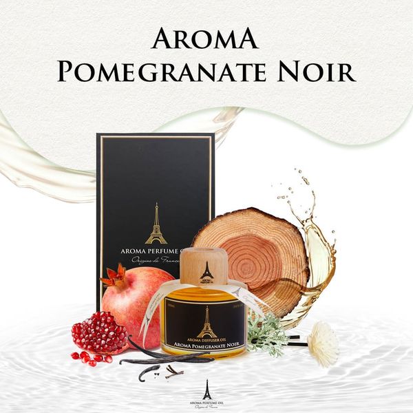 Aroma Pomegranate Noir nhẹ nhàng, trong trẻo