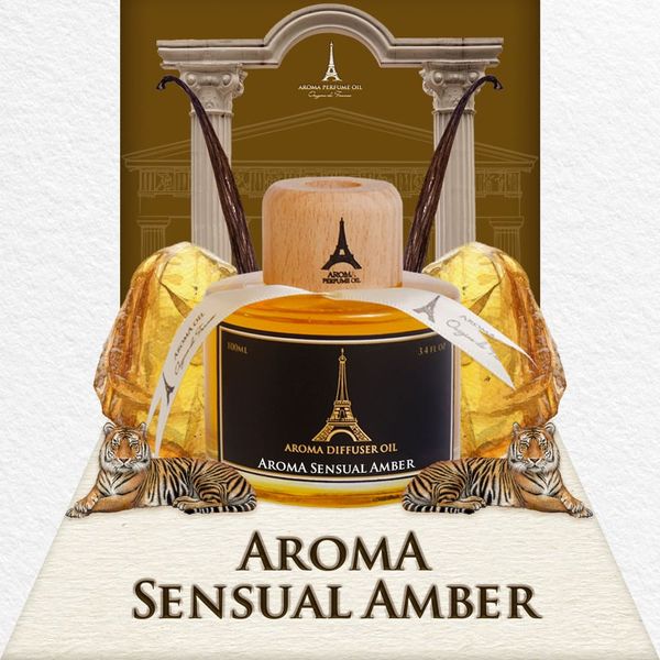 Aroma Sensual Amber trầm ấm, sâu lắng