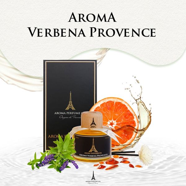 Aroma Verbena Provence nhẹ nhàng, tươi mới