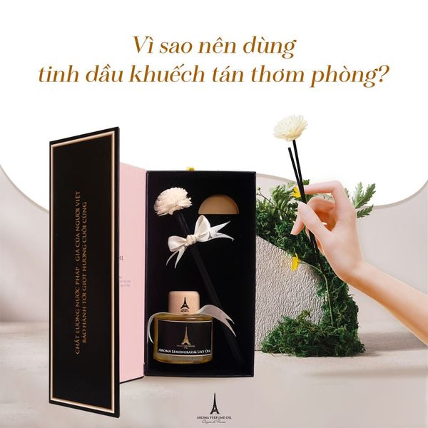 Có nên sử dụng tinh dầu khuếch tán thơm phòng