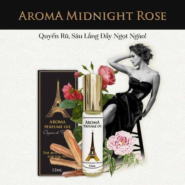 Giới thiệu nước hoa Aroma Midnight Rose