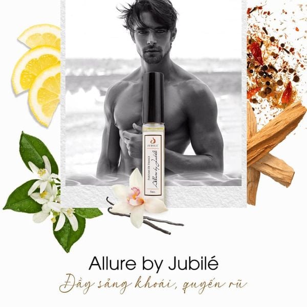 Nước hoa Allure by Jubilé 5ml hương thơm đầy sảng khoái và quyến rũ