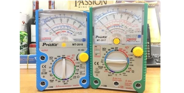 So sánh Đồng hồ đo Pro'skit MT-2017 và MT-2018