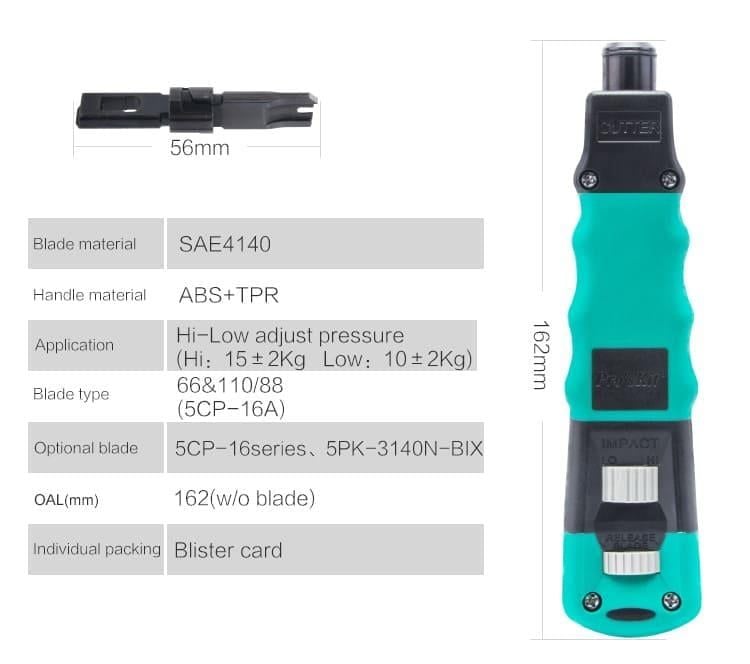 Dao Phập Mạng Pro'sKit CP-3148 (110/88 & 66)