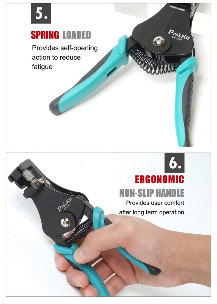 Kìm tuốt dây tự động Pro'sKit CP-380