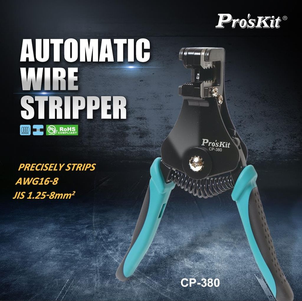 Kìm tuốt dây tự động Pro'sKit CP-380