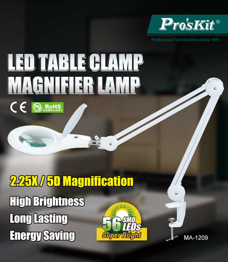 Kính lúp Pro'skit MA-1209Li