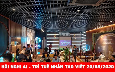 Promaxshop vinh dự tham dự Hội nghị AI - Trí tuệ nhân tạo Việt (20/8/2020)