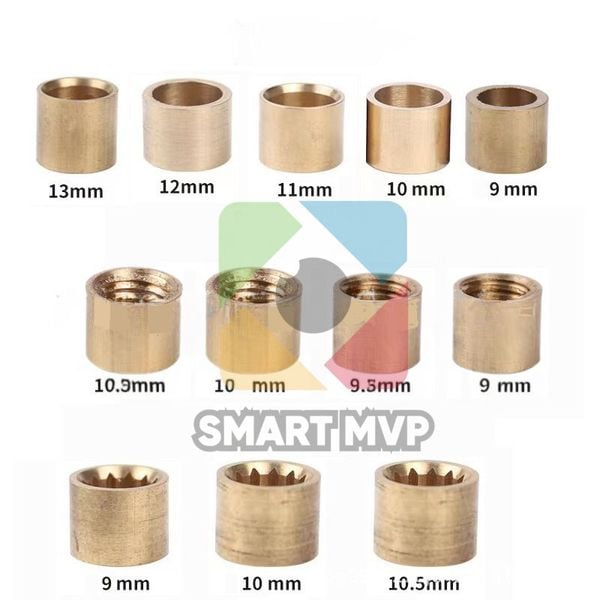Phíp Đồng Thay Đầu Cơ Loại Trơn Và Có Ren