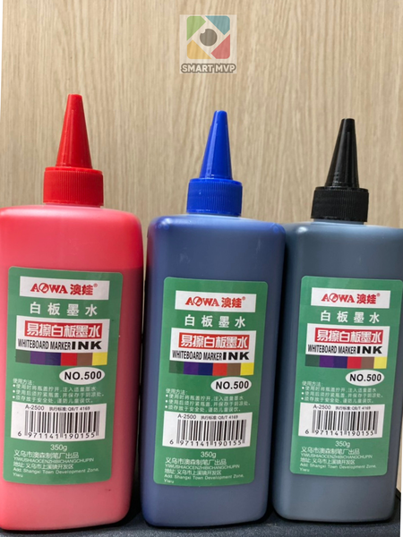 Mực Đổ Bút Viết Bảng Chai 500ml Tiết Kiệm