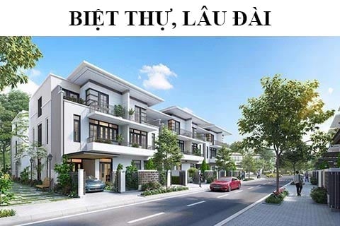 BIỆT THỰ, LÂU ĐÀI