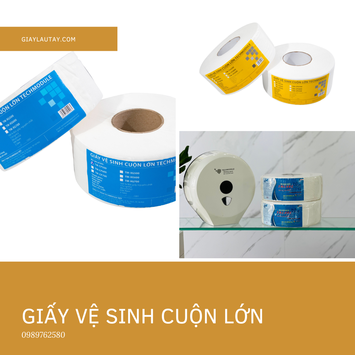 TECHMODULE nhà sản xuất phân giối giấy vệ sinh cuộn lớn uy tín tại Việt Nam