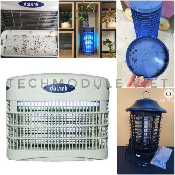 REVIEW TOP 3 ĐÈN BẮT MUỖI TỐT NHẤT HIỆN NAY