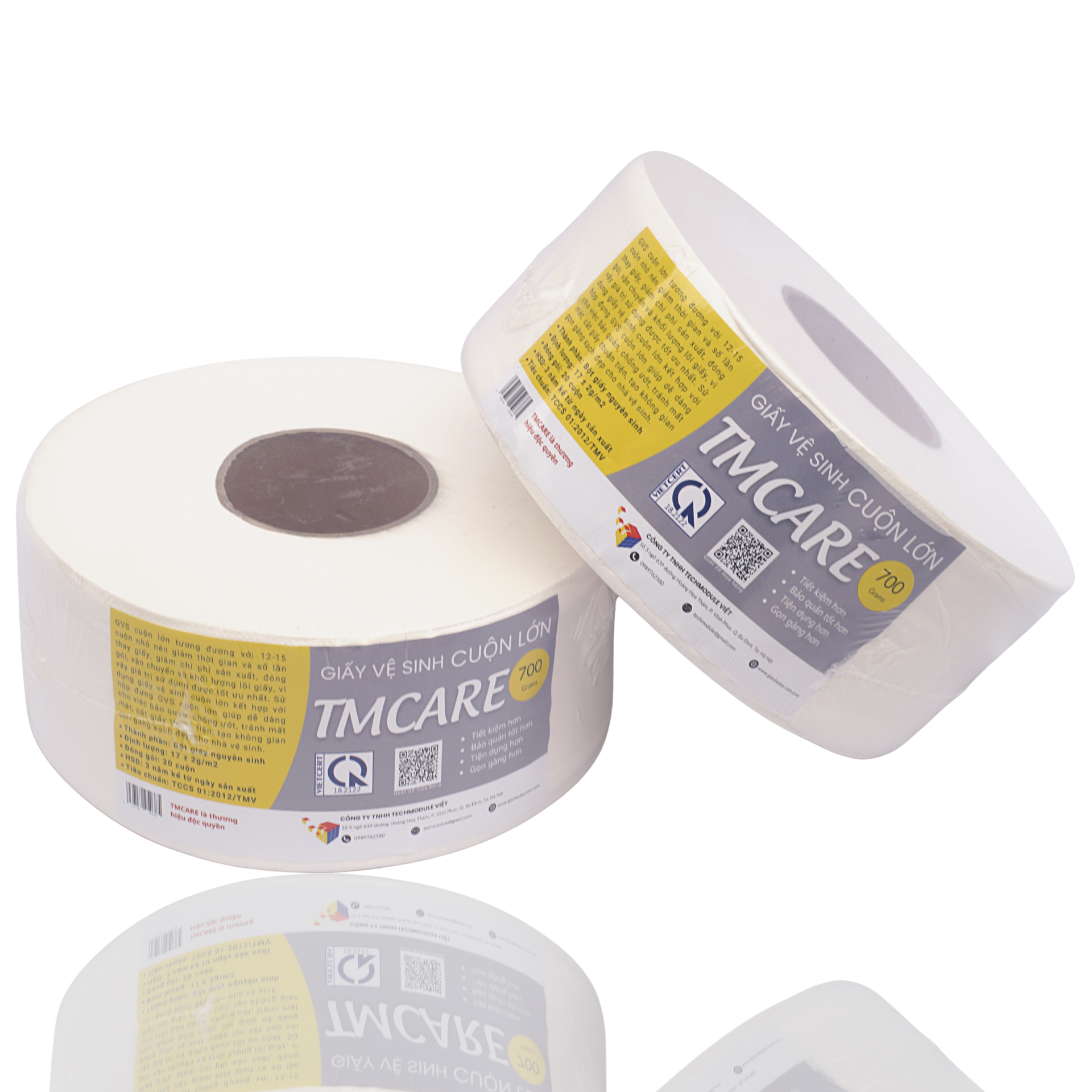 Khám phá sự tiện lợi từ cuộn giấy vệ sinh TMCare cỡ lớn - Đánh giá chi tiết