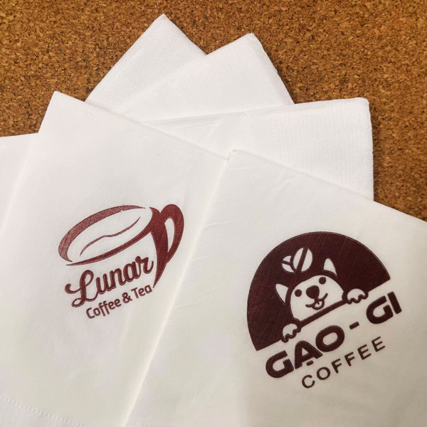 Khăn giấy ăn in logo - Đẩy mạnh thương hiệu của bạn với sự lựa chọn hoàn hảo
