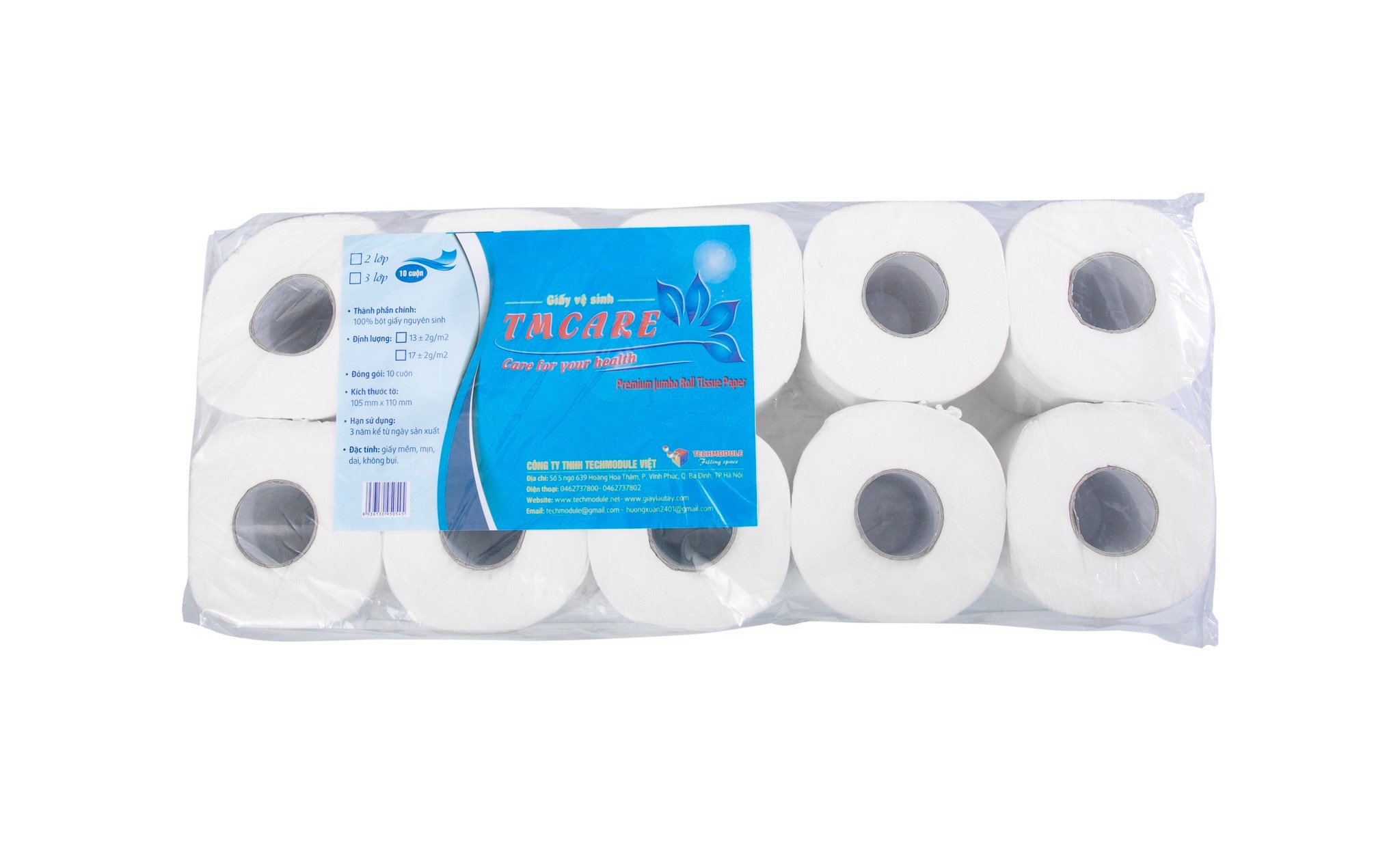 Trải nghiệm sản phẩm giấy vệ sinh TMCARE có lõi 3 lớp