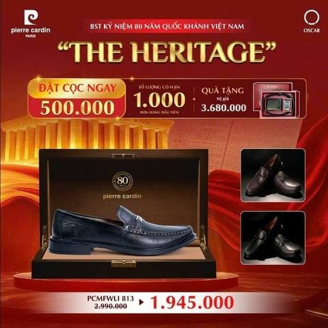 THE HERITAGE 2025 | SIÊU PHẨM GIÀY CLASSIC LOAFER - PCMFWLJ 813: THE SIGNATURE PIECIES - KÝ DANH LỊCH SỬ